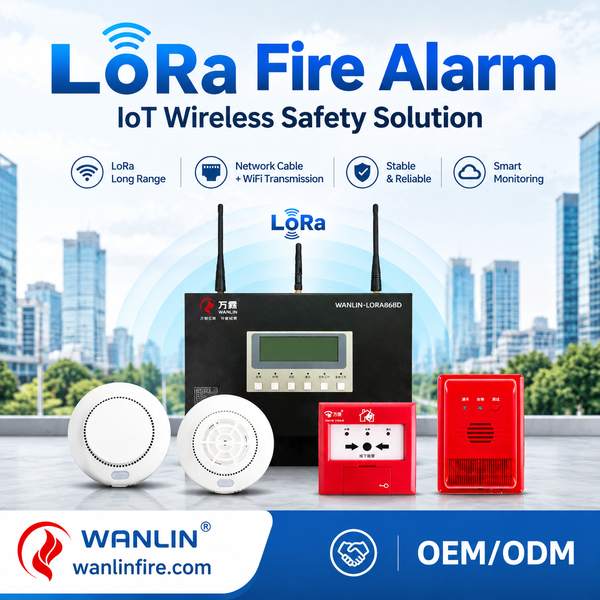 Dual Optical Smoke and Heat LoRa Detector - Wanlin Fire LoRaWAN Fire Alarm OEM Manufacturer in China Best Dual Optical Smoke and Heat LoRa Detector Manufacturer | New York, United States - CE EN54 WanlinFire