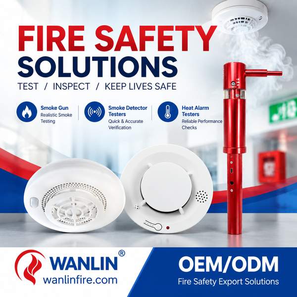 Best Aerosol Smoke Detector Tester Supplier | Madrid, Spain - CE EN54 WanlinFire