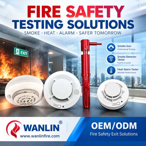 Extendable test pole for Peru Buyers: Fire Detector Tester Export by Wanlin China Factory-Product Center-Han Kook Fire, K-Class extinguishers, kitchen fire suppression, Kfire brand, Korean fire safety-Han Kook Fire, K-Class extinguishers, kitchen fire suppression, Kfire brand, Korean fire safety
