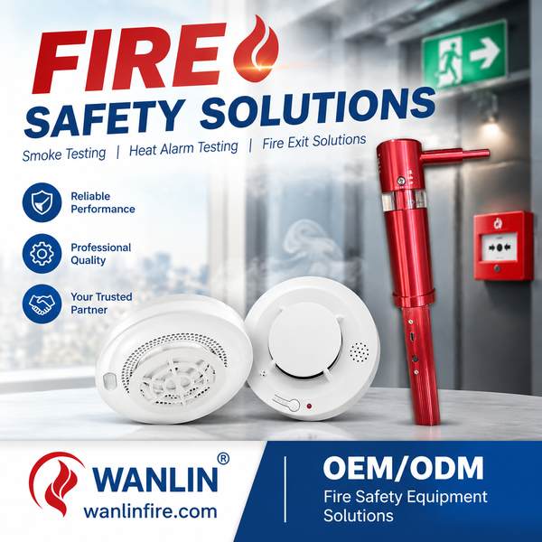 Best Electronic Smoke Detector Tester Supplier | Amsterdam, Netherlands - CE EN54 WanlinFire