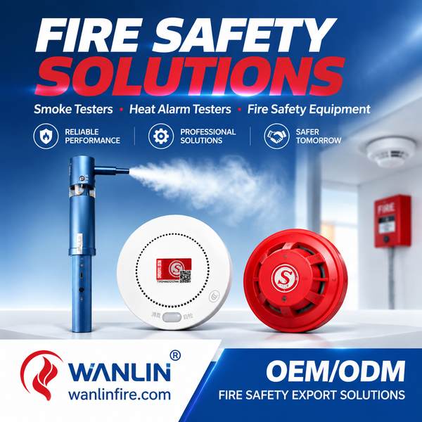 Best Cordless Electronic Smoke Tester Supplier | Manila, Philippines - CE EN54 WanlinFire