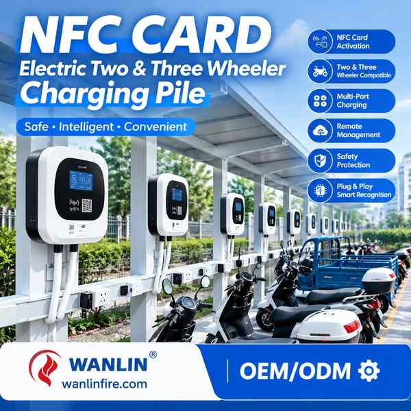 Best 20-Outlet EV Charging Cabinet Manufacturer | Phnom Penh, Cambodia - CE RoHS Wanlin
