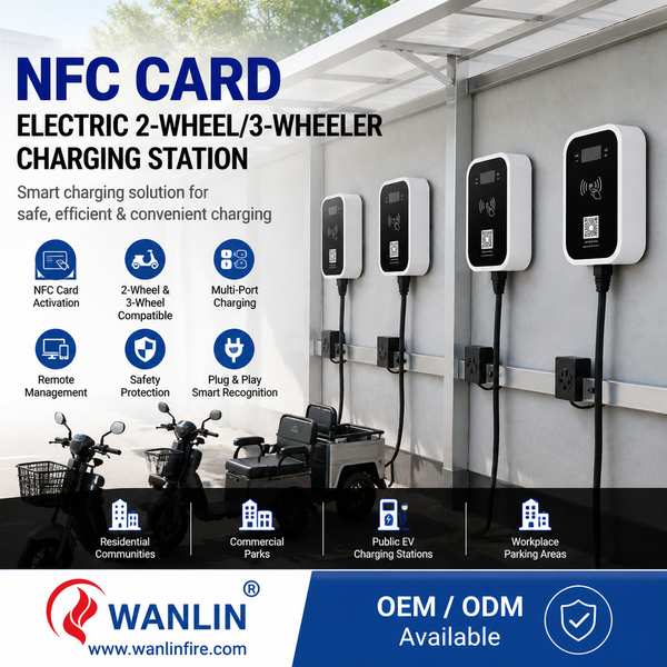 Best Smart EV Charging Station with OCPP Manufacturer | Davao, Philippines - CE RoHS Wanlin