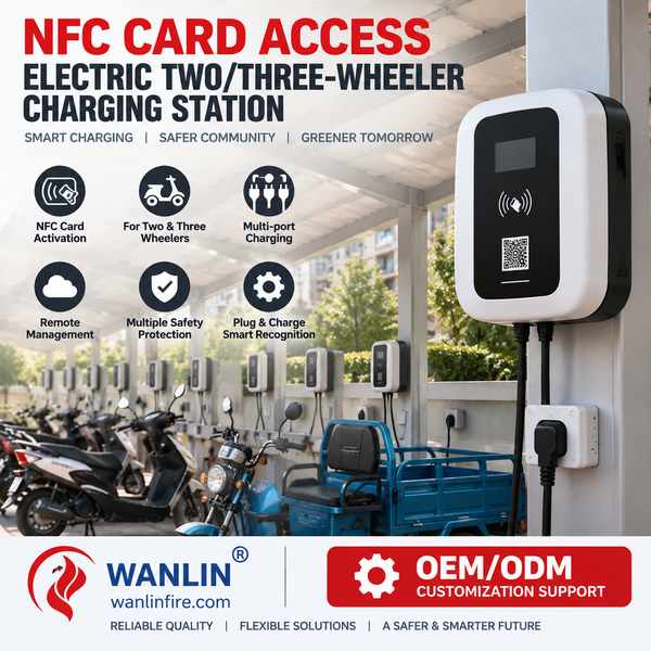 EV Charging Post with Rs485 Port for Rayong, Thailand