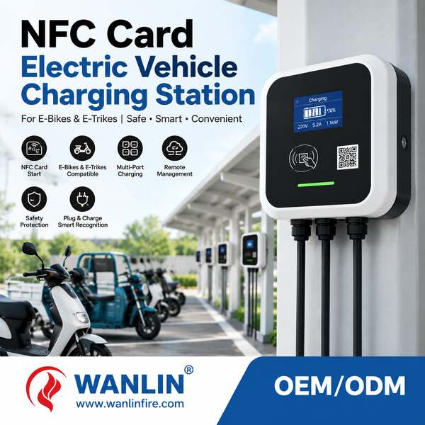 WEC-300 Commercial Scan-to-Charge Wallbox — 7 kW AC / 1 sockets, Factory Direct Odm for Pattaya, Thailand