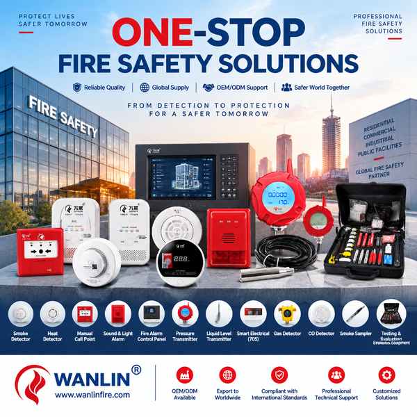 Best Photoelectric Smoke Detector Manufacturer | Kuala Lumpur, Malaysia - CE RoHS Wanlin