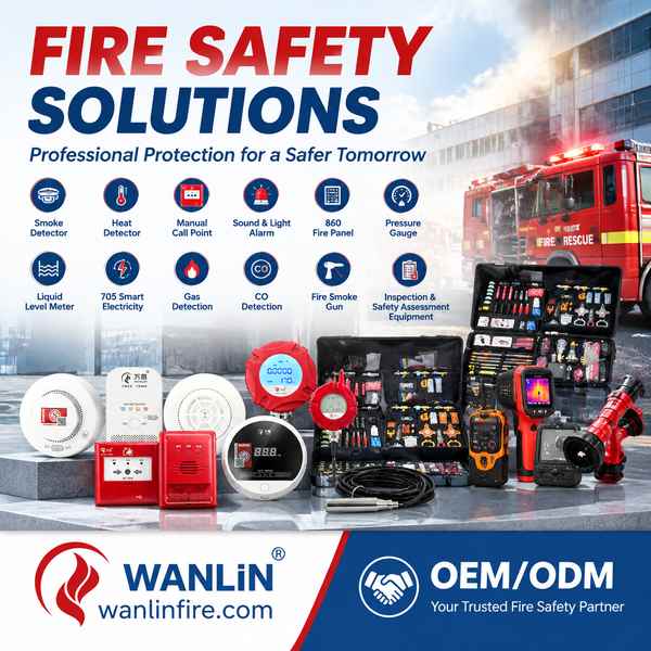 Addressable Smoke Detector - Wanlin Fire Protection Equipment Manufacturer in China Best Addressable Smoke Detector Manufacturer | Madrid, Spain - CE RoHS Wanlin