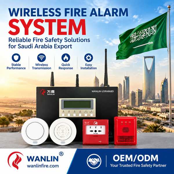 Multi-sensor Wireless Fire Detector fire protection equipment for Al Ula, Saudi Arabia