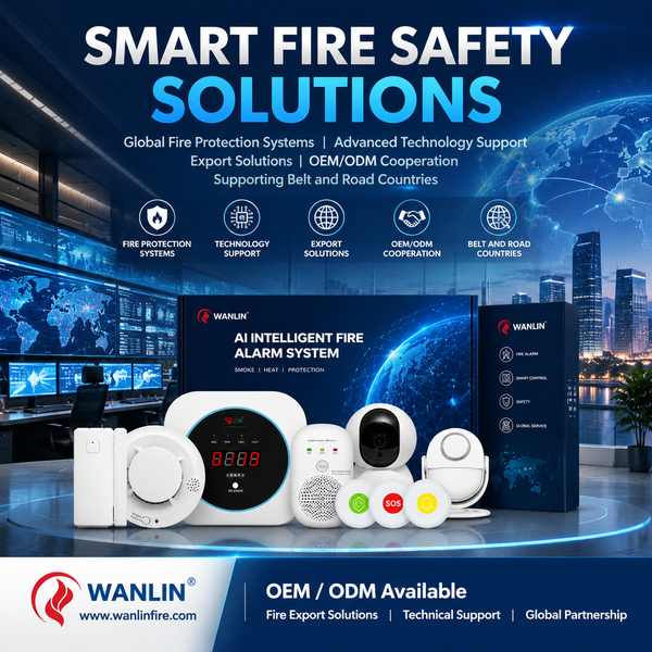 Wireless Fire Alarm for Home Office fire protection equipment for Al Ain, United Arab Emirates