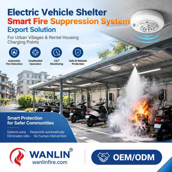 University dormitory e-bike charging fire protection for Baku Buyers: E-Bike Shelter Intelligent Fir