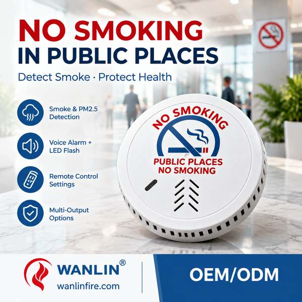 Vape Detector for Nightclub smoking and vape detection alarm for Manila, Philippines