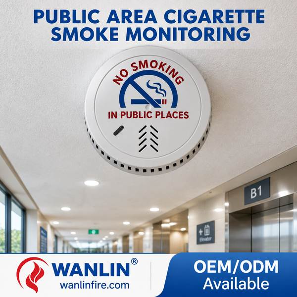 Best Ceiling Mount Smoking Detector for Commercial Washrooms Manufacturer | Ho Chi Minh City, Vietnam - Wanlin Fire