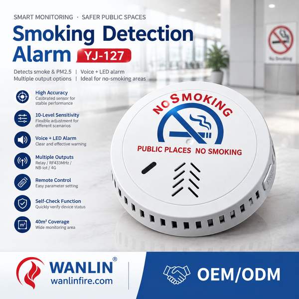 Concert Hall Smoking Detector smoking and vape detection alarm for Manila, Philippines