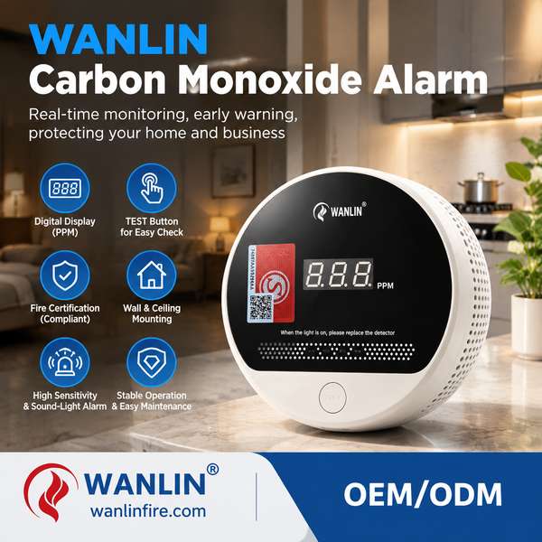 Plug-in CO Alarm for Karachi, Pakistan