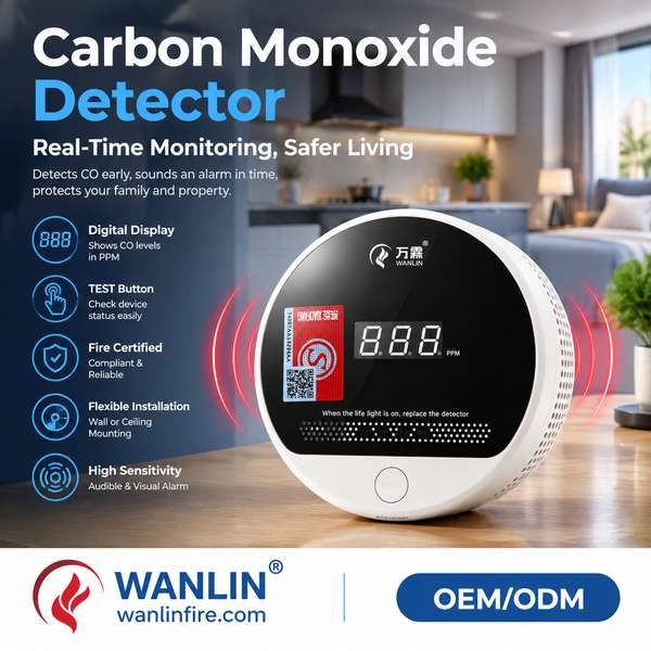 Best Residential Carbon Monoxide Detector Manufacturer | Prague, Czech Republic - Wanlin Fire
