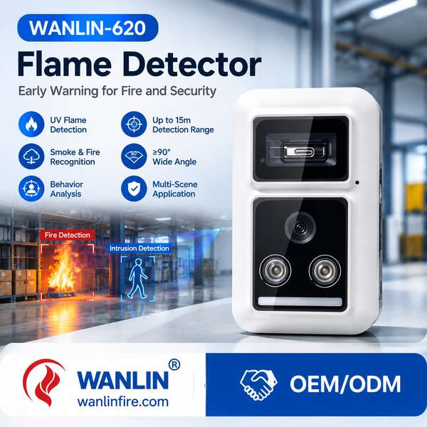 Independent flame detector for Casablanca Buyers: Flame Detector Export from Wanlin China Factory