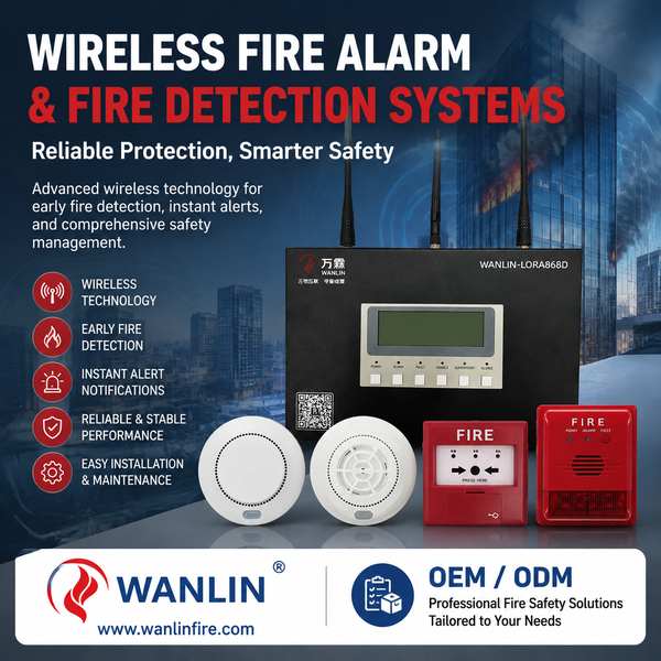 Best Temporary Wireless Fire Alarm System for Construction Sites Manufacturer | Singapore, Singapore - Wanlin Fire
