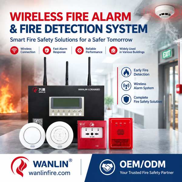 Best Wireless Fire Alarm Control and Indicating Panel Manufacturer | Singapore, Singapore - Wanlin Fire