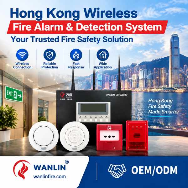Best Hong Kong Tenement Building Wireless Smoke Detector Manufacturer | Jakarta, Indonesia - Wanlin Fire