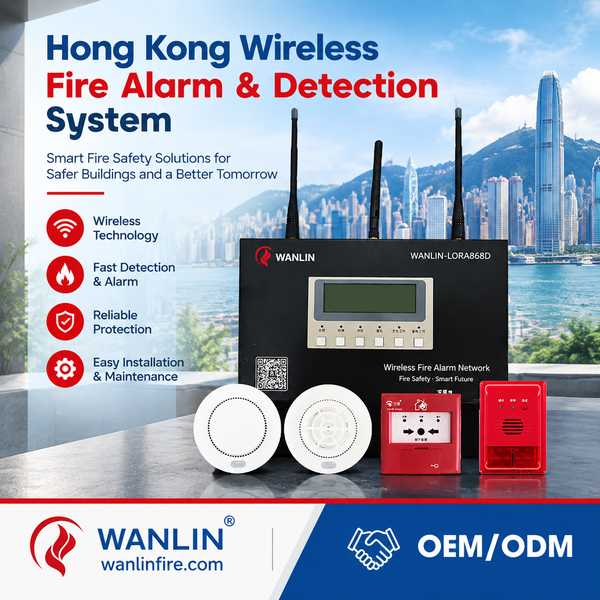 Wireless smoke detector branding for Tsing Yi Buyers: Hong Kong Wireless Fire Alarm System Export fr-Product Center-