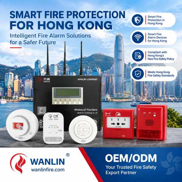 Fire Signal Within 10 Seconds - Wanlin IoT fire detection system for Shau Kei Wan, Eastern, Hong Kong