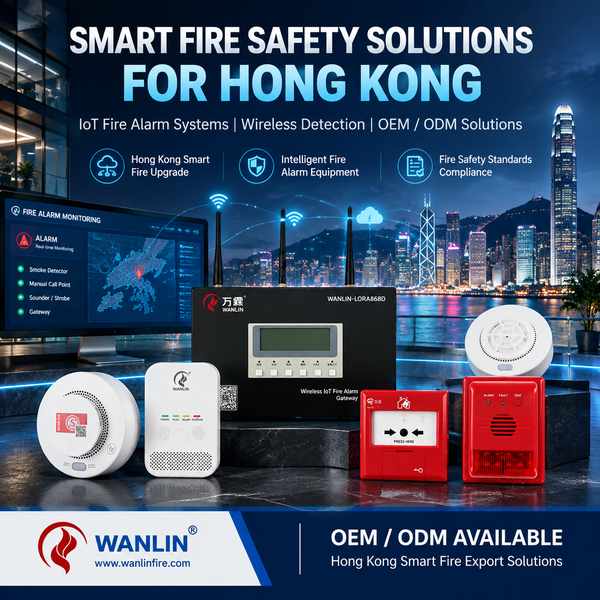 Hong Kong IoT Fire Detection Transmission and Monitoring Package supplied from China for Hong Kong IoT fire detection