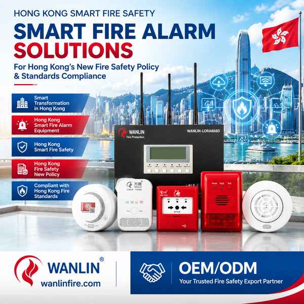 Wireless gateway for Tai Mei Tuk Buyers: Hong Kong IoT Fire Detection System from Wanlin China Facto-Product Center-Wanlin Fire Equipment