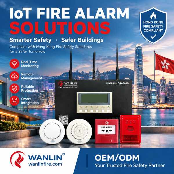 Monthly Performance Report Fire System - Wanlin IoT fire alarm equipment for North Point, Eastern, Hong Kong