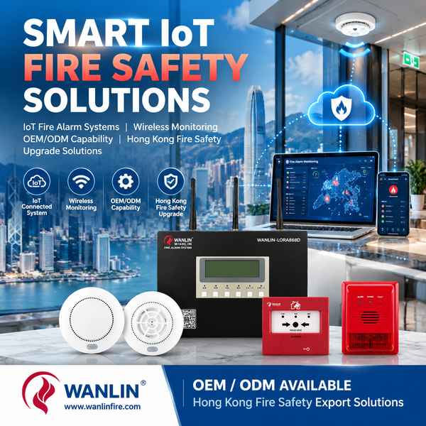 BIS certified fire alarm for Sha Tin Buyers: Hong Kong IoT Fire Alarm Equipment from Wanlin China Fa