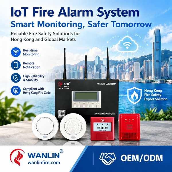5G Fire Alarm Gateway - Wanlin IoT fire alarm equipment for Causeway Bay, Wan Chai, Hong Kong